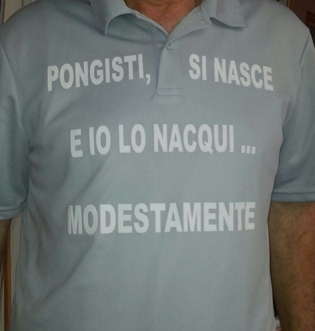 Pongisti si nasce